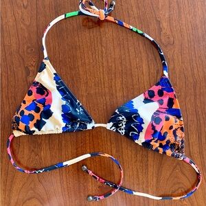 Salinas Multicolor Bikini Top